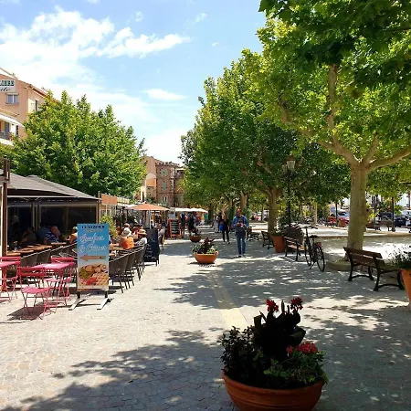 T2 Climatisé Avec Grande Terrasse, Piscine Et Parking Privatif, Proche Et Commerces. - Fr-1-251-441 Le Lavandou